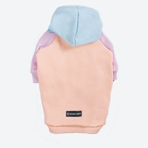 (2XL) Cotton Candy Dog hoodie blue purple peach NWT